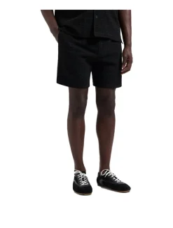 OLAF Fine Check Shorts Black