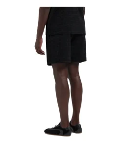 OLAF Fine Check Shorts Black