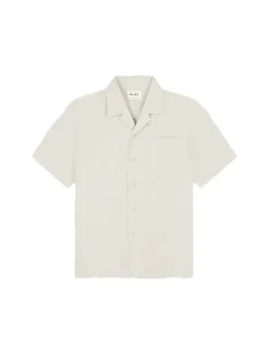 OLAF Linen Blend SS Shirt Off White
