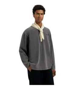 OLAF Olaf Washed Studio Longsleeve Charcoal