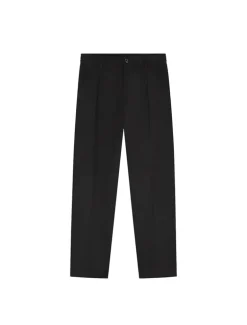 OLAF Regular Pleated Pant Black