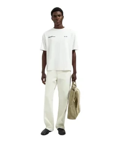 OLAF Script Friends Boxy Tee Optical White