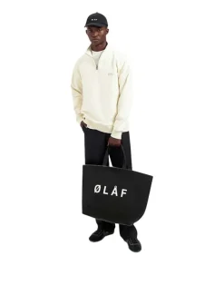 OLAF Signature Mockneck Off White