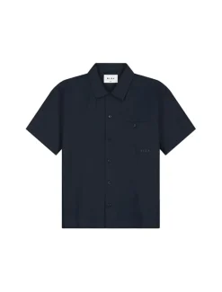OLAF Sun Linen Shirt Navy