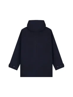 OLAF Wool Duffel Jacket Navy