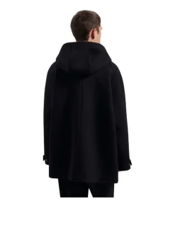 OLAF Wool Duffel Jacket Navy