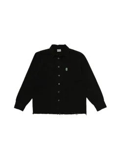 Sabbatical Garden Of Heavenly Delights Denim Shirt Black