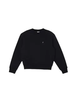Sabbatical Script Logo Crewneck Black