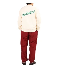 Sabbatical Script Logo Crewneck Vanilla